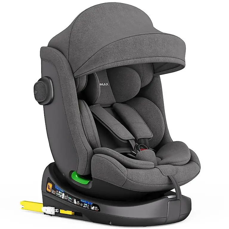 Kindersitz 360° drehbar mit Isofix, ECE R129, 0-36 kg, verst