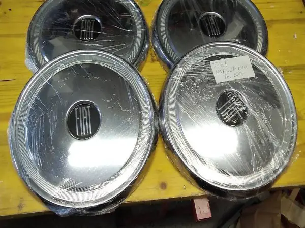 neue Radkappen zu Fiat Oldtimer