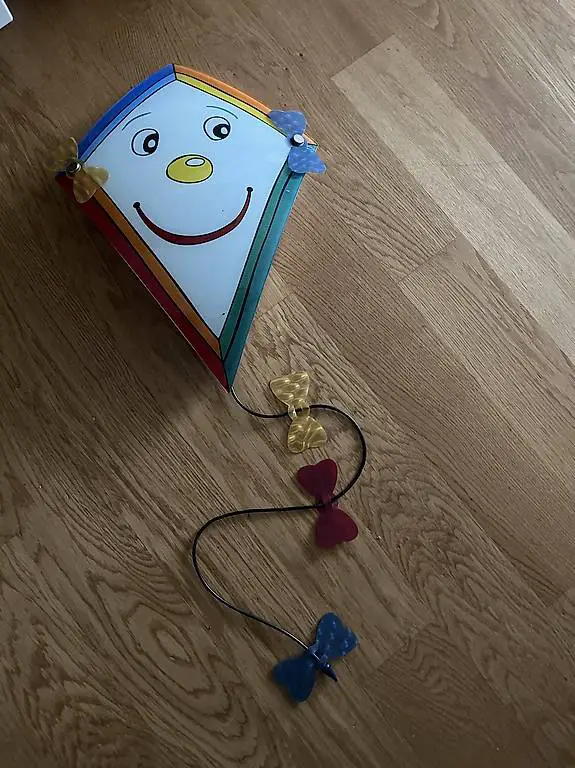 Bunte Drachenflieger Lampe - neuwertig