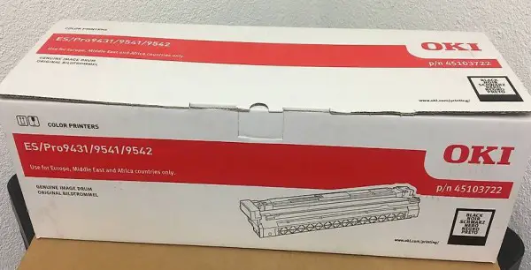  Oki ES9431, ES9541, Pro9431, Pro9541 black Drum, 45103722