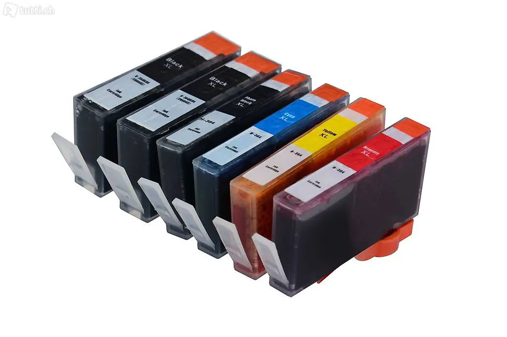  Tintenpatronen Set kompatibel mit HP 364XL BK / C / M / Y