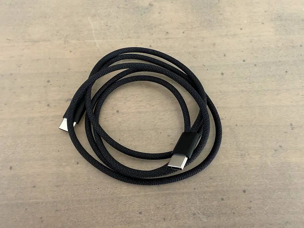 Limited Edition Schwarzes Apple USB-C Kabel original