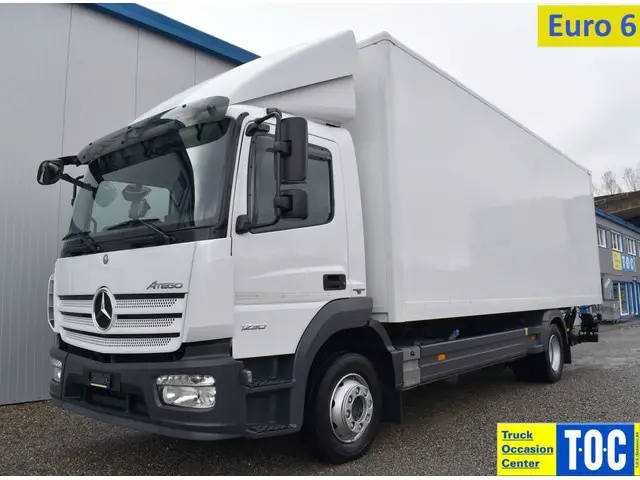 MERCEDES-BENZ, Atego 1230 4x2 E6 Koffer LBW, Kunststoffkoffer