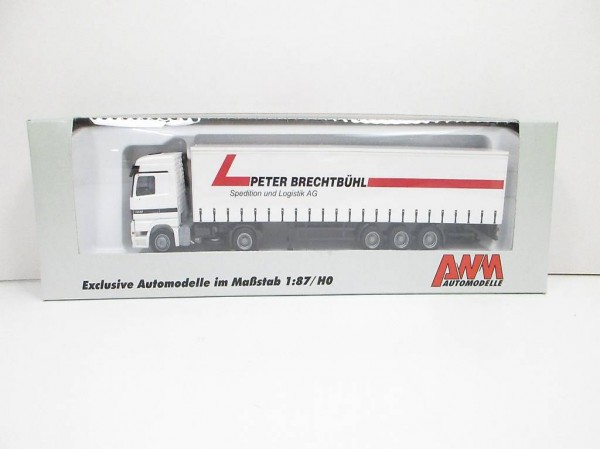AWM H0 55078 MB Actros Sattelzug PETER BRECHTBÜHL