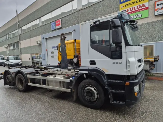 IVECO, AD260T36, Abrollkipper (Haken)