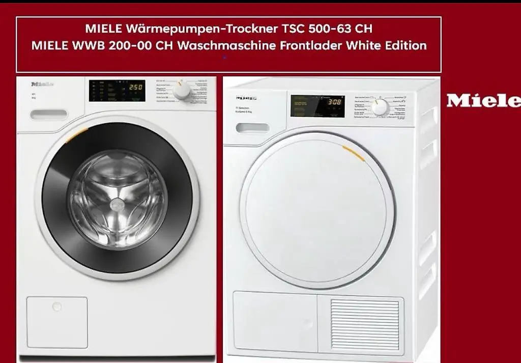 miele waschturm ausstellungsmodell