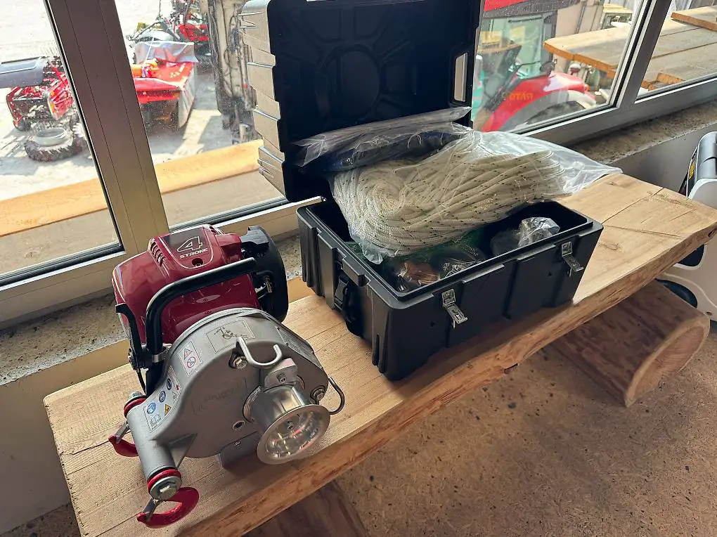 PCW3000-A Spillwinde mit Honda Motor und Zubehör