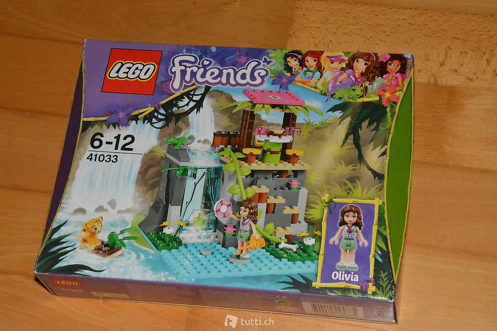 Lego Friends Einsatz am Dschungel-Wasserfall 41033