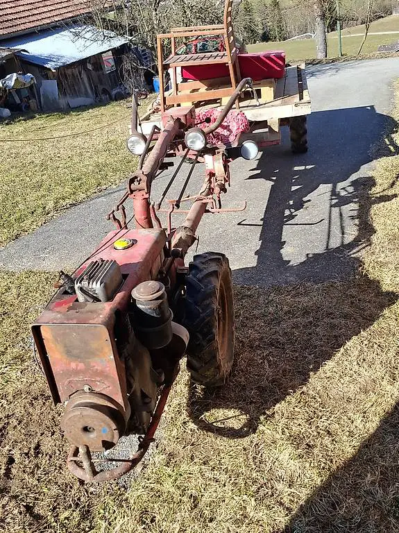Aebi AM 30 Triebachsanhänger Fahrzeuausweis
