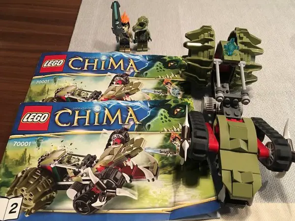 Lego Chima 70001 Crawleys Reptiliengreifer