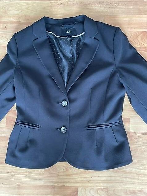 Blazer schwarz, Grösse 38
