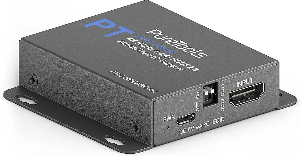 PureTools PT-C-HDEARC-4K, e digitale convertitore analogico