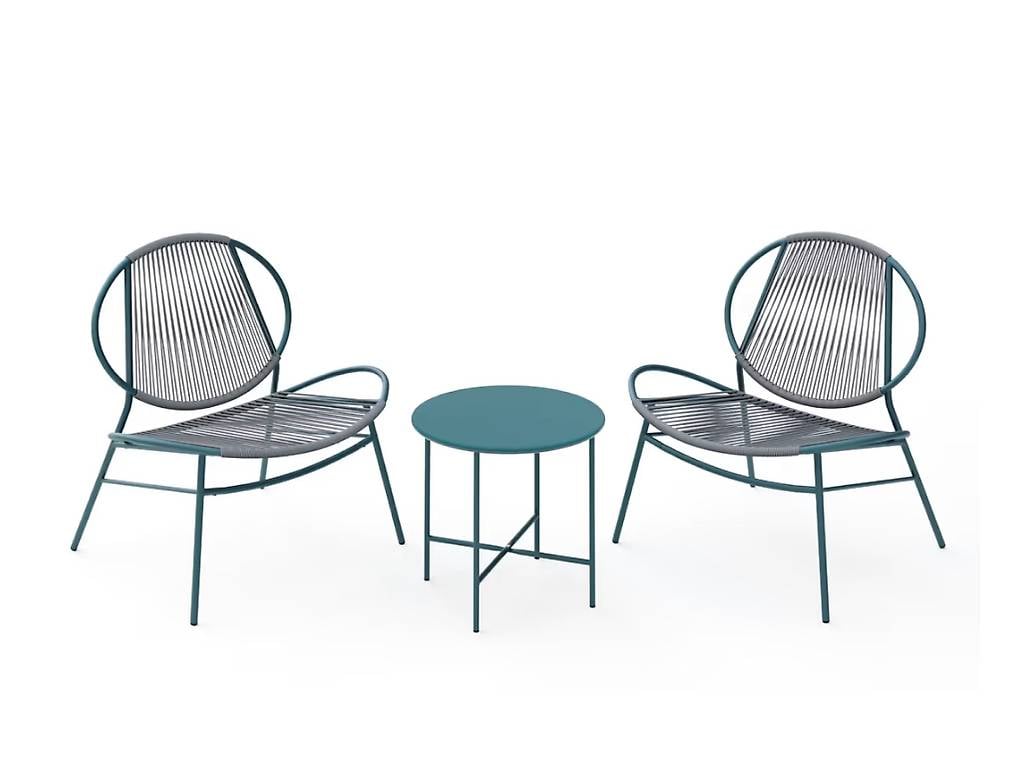 Gartenmöbel Set BORNEO petrol