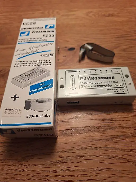 Rückmeldedecoder Gleisbesetztmelder