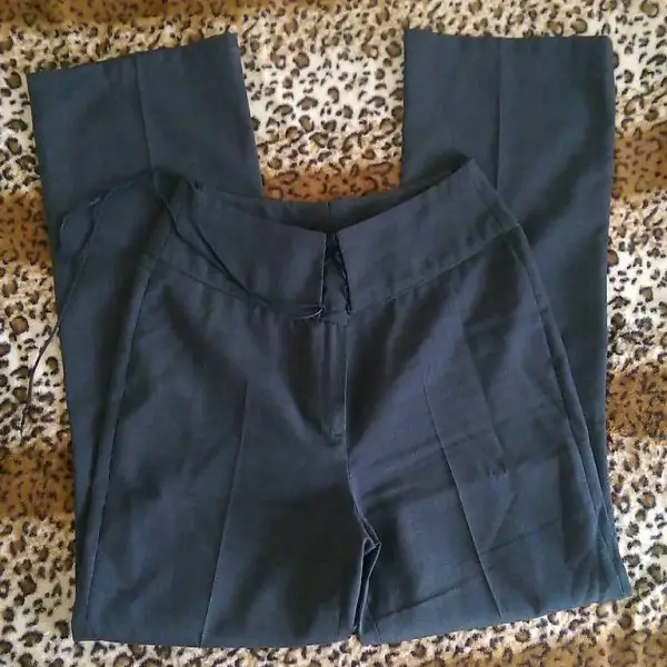 elegante schwarze Hosen 38