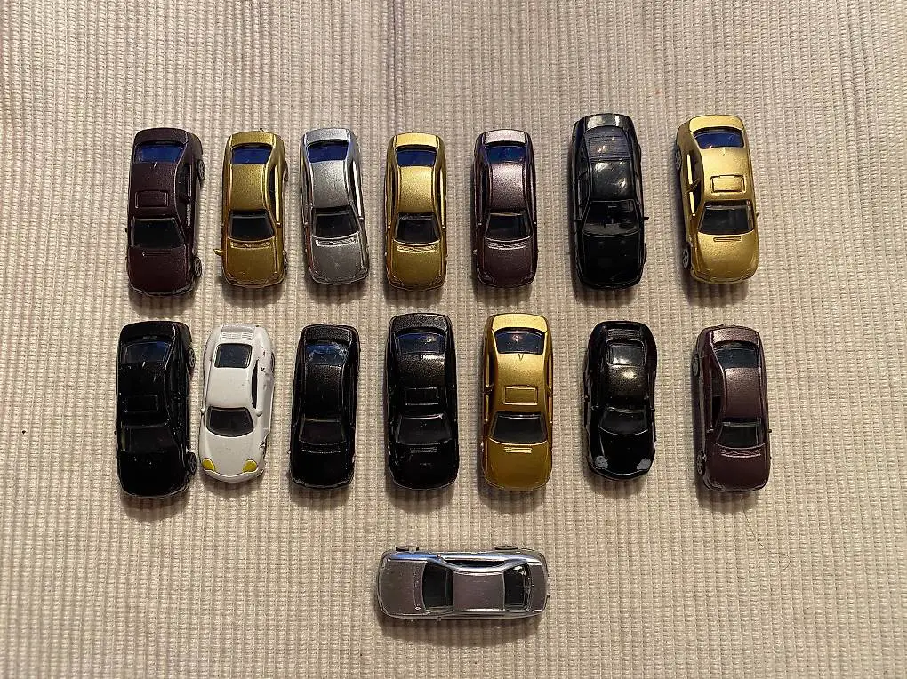 15 Modellautos für Spur H0