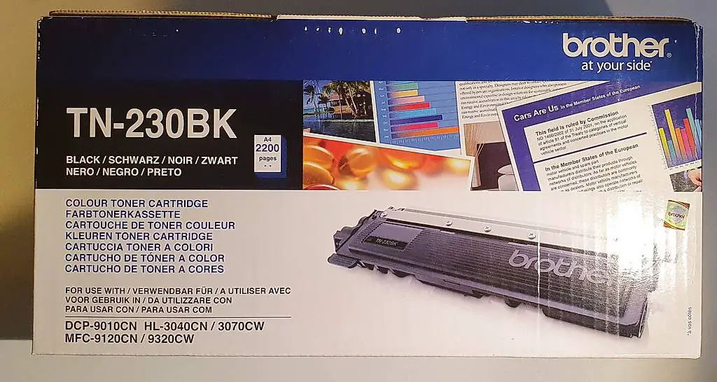 Toner für Brother TN 230BK - Original