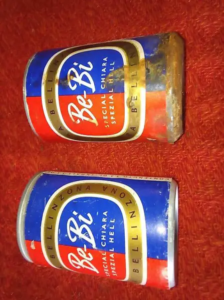 BIRRERIA BELLINZONA LATTINE DI BIRRA PIENE