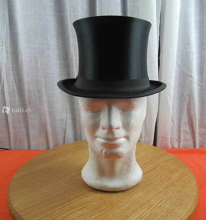  Zylinder Hut klappbar antik
