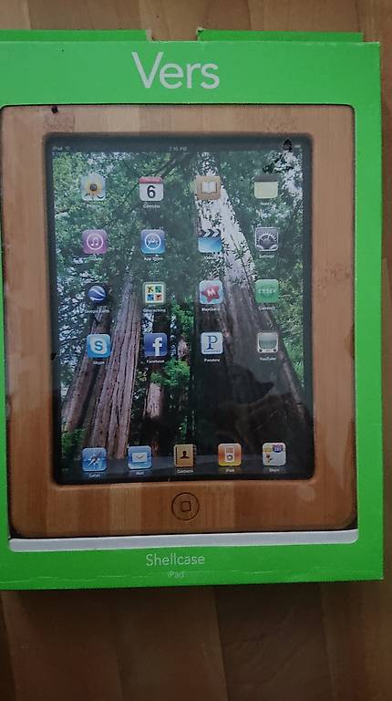 Echtholz Hülle für iPad 2