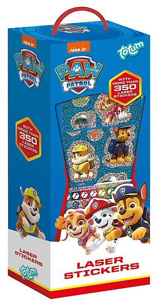 Paw Patrol Sticker Geschenkbox 350 Laser Sticker