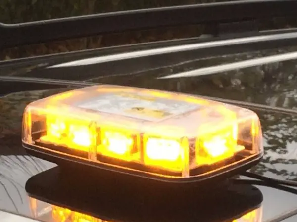  LED Rundumleuchte, Warnleuchte 12-24 Volt, 30 x 3 Watt