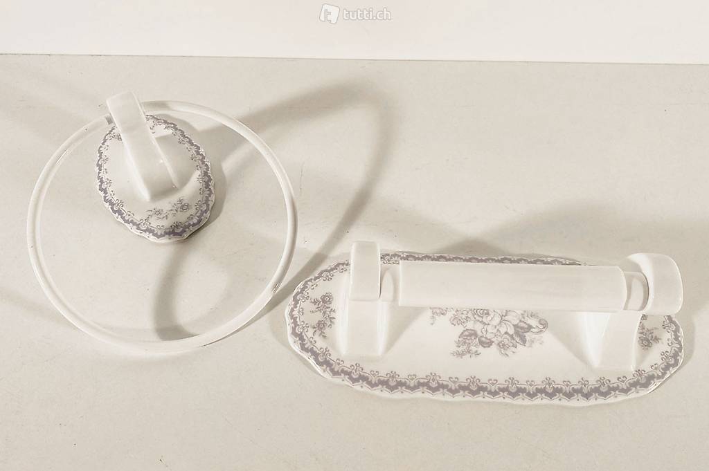  Toiletten Set von HADIDA Porzellan made in England