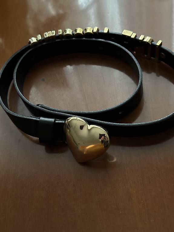 Love Moschino Leder Gürtel