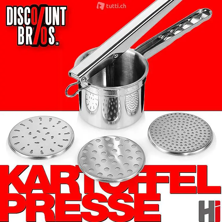  kartoffelpresse knöpflipresse kartoffel- und spätzlipresse