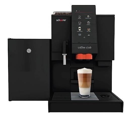 Kaffeemaschine Vollautomat Schaerer Coffee Club Milchkühler