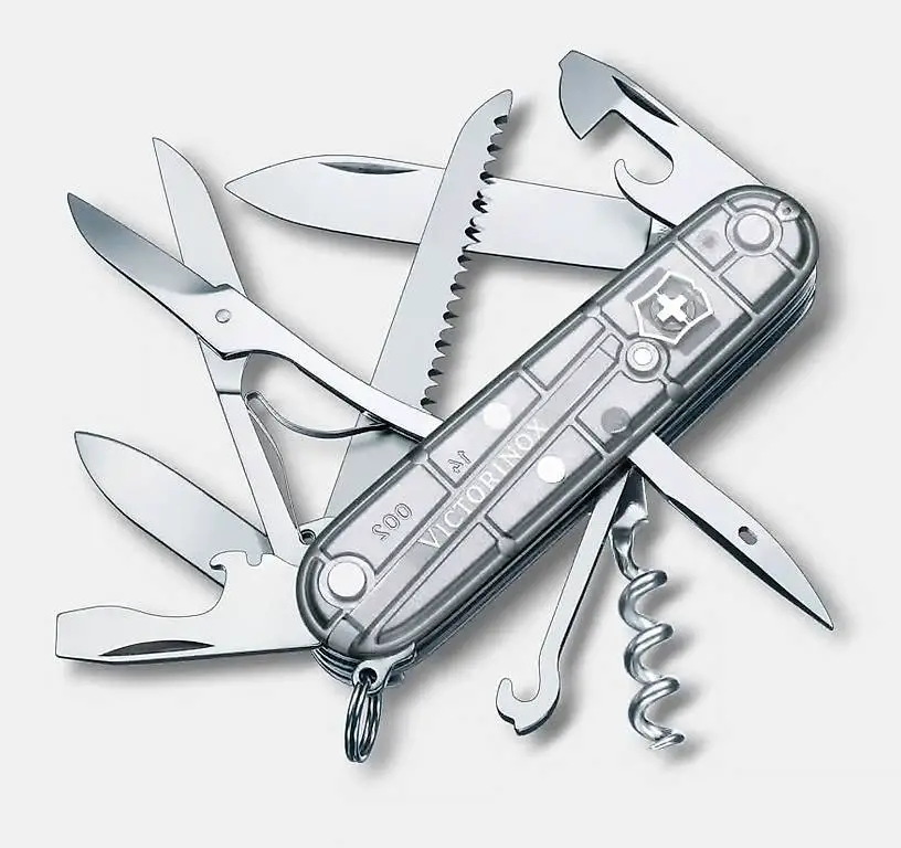 Victorinox Huntsmann Silber Tech, Neuwertige