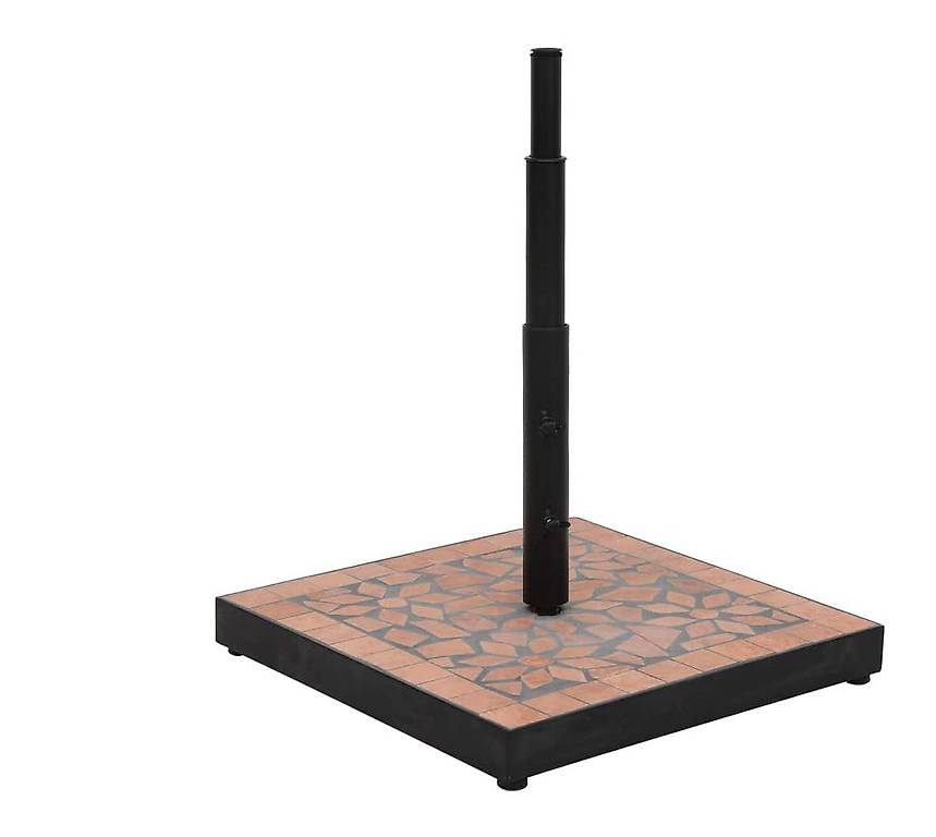 Sonnenschirmständer Terrakotta Quadratisch 12 kg