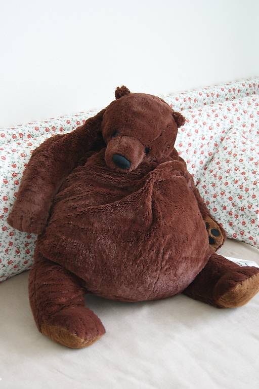 stofftier bär ikea djungelskog