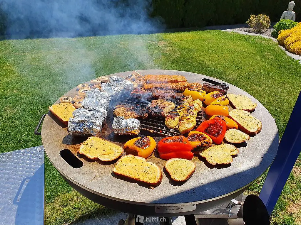 Feuerschale mit Grillplatte