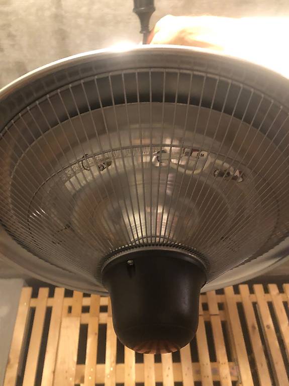 Arebos Infrarot Deckenheizstrahler mit Fernbedienung