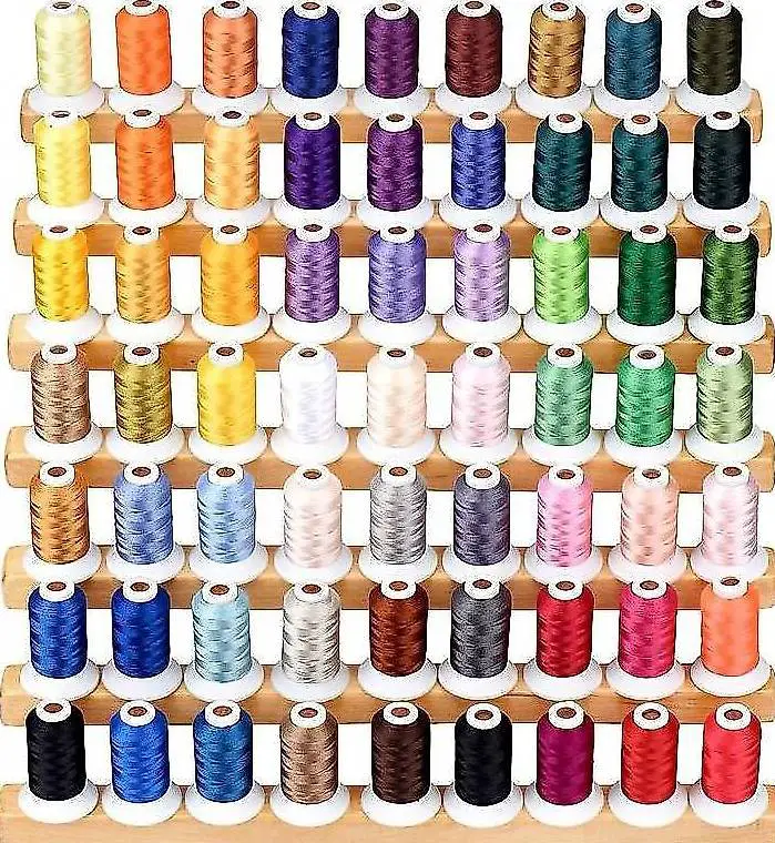 500m x 63 Farben Stickfaden Set inkl. LieferungAKTION