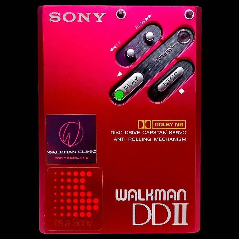 Sony Walkman WM-DDII rot #262