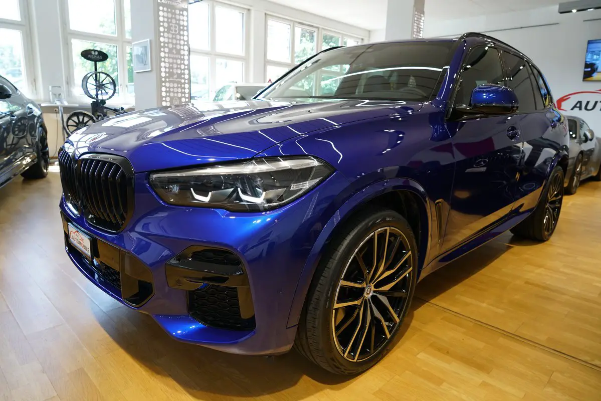 BMW X5 48V 40d M Sport Steptronic San Marino Blau