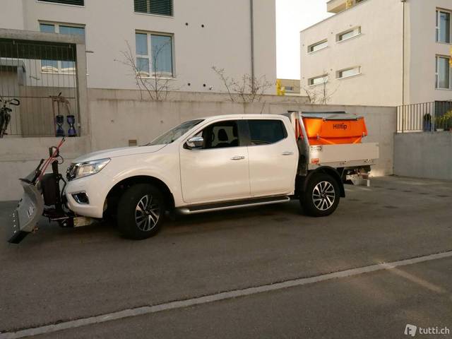 HILLTIP, Salzstreuer für Nissan Navara, Winterdienst