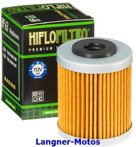 HIFLO Ölfilter HF 651 Neuware KTM Duke 690 SMC