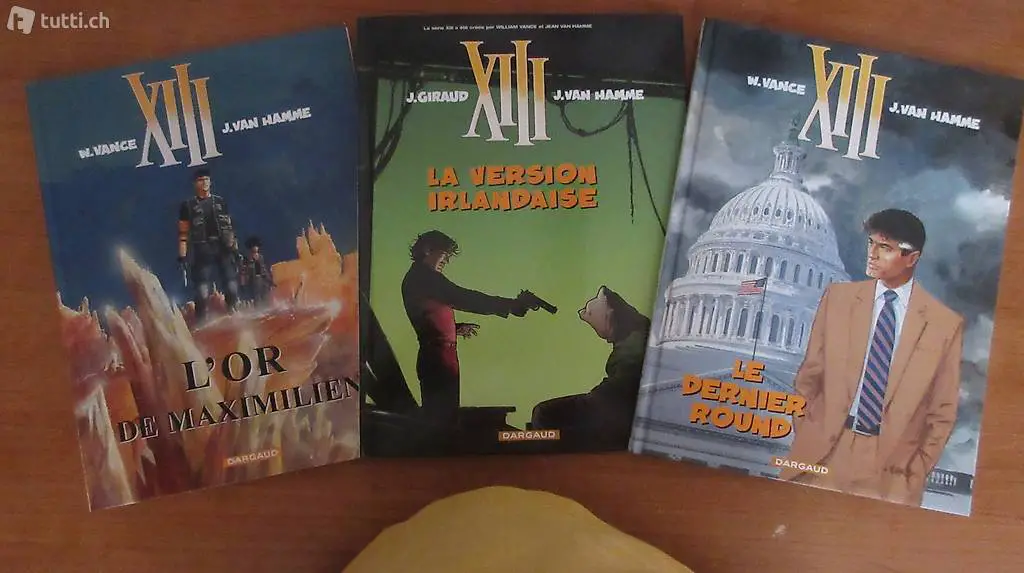 Bande dessinée XIII n° 17, 18, 19