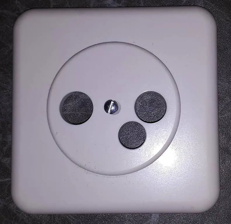 Feller Abdeckset für Datendose R/TV/Kabelmodem