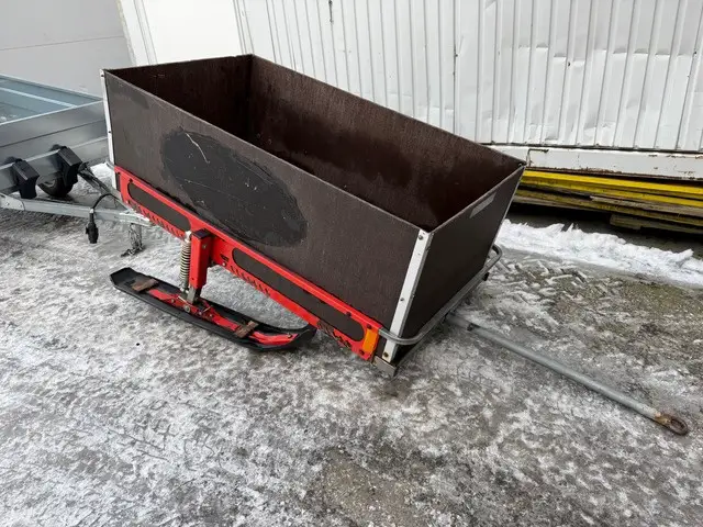 Skianhänger, Winterdienst