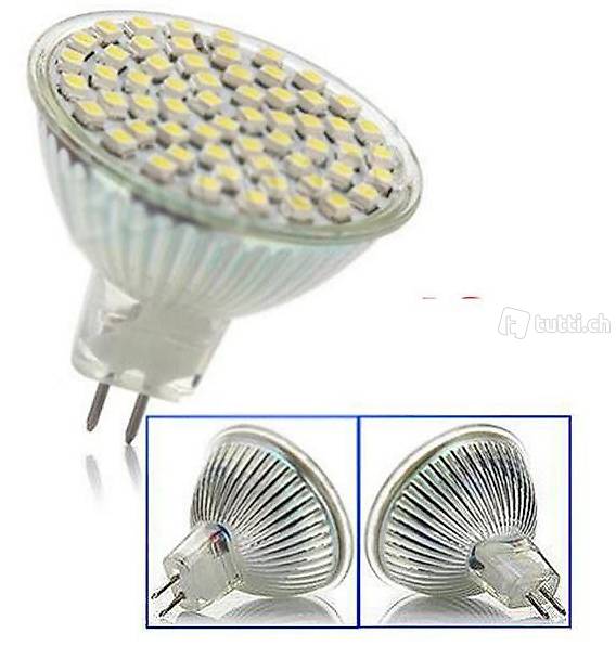  220v 60 led mr16 gu5.3 lampen kaltweisssmd 60 led mr16 gu5.3