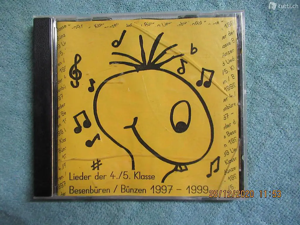 So Töönts, Lieder 4./5. Klasse Besenbüren/Bünzen 1997-1999