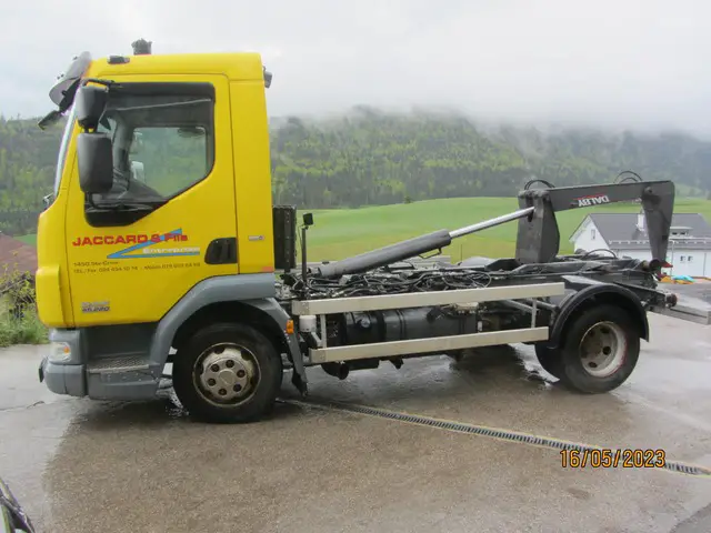 DAF, LF 45.220 G08 4x2, Abrollkipper (Haken)