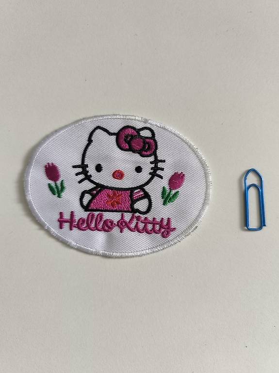HelloKitty Aufnähpatch Bügelbild für Rucksack / Hosen /Jacke