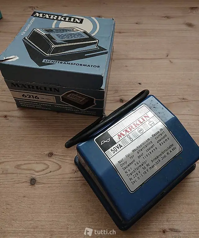 Märklin Transformator 50 VA