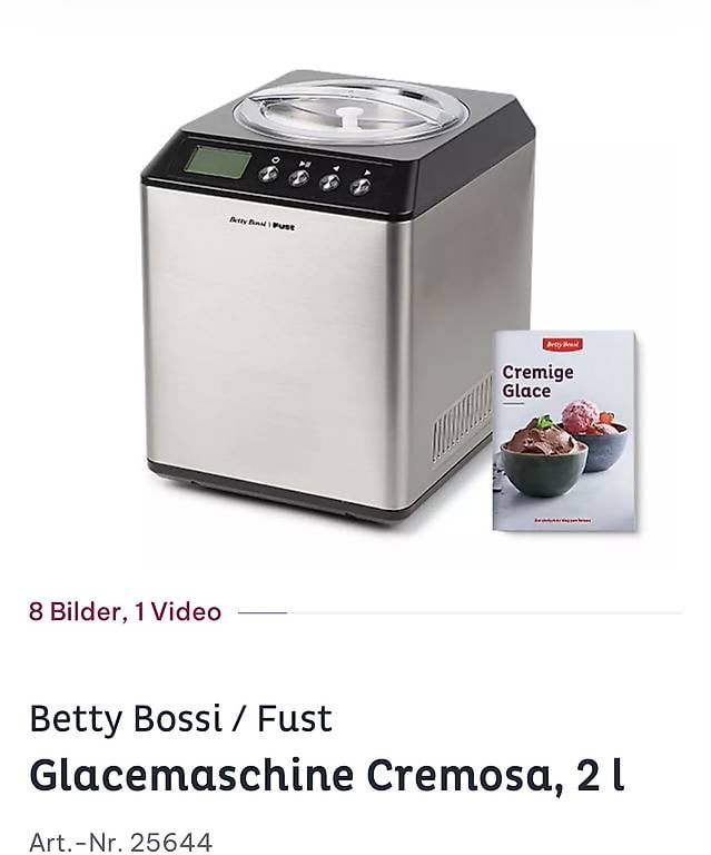 Glacemaschine "Cremosa "