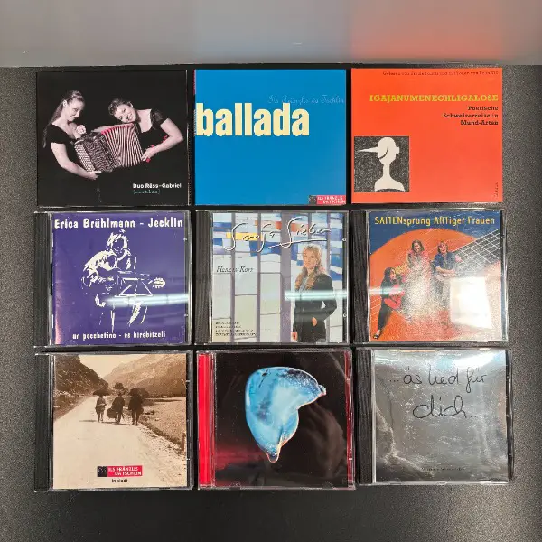 billig 9x cd schweizer musik quartett mundart volksmusik orchest